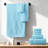 8-Piece Premium Towel Set (Blue)-1340663953
