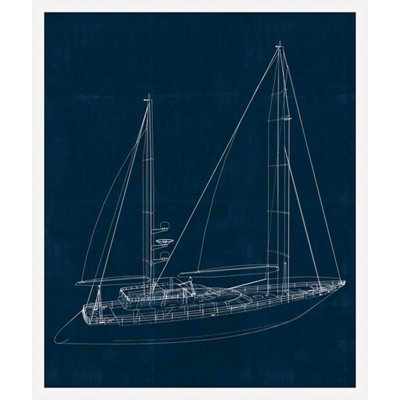 «Boat Rendering 2» par Thom Filicia - cadre photo, impression sur papier