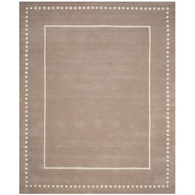 Cruz Hand Tufted Wool Polka Dots Rug