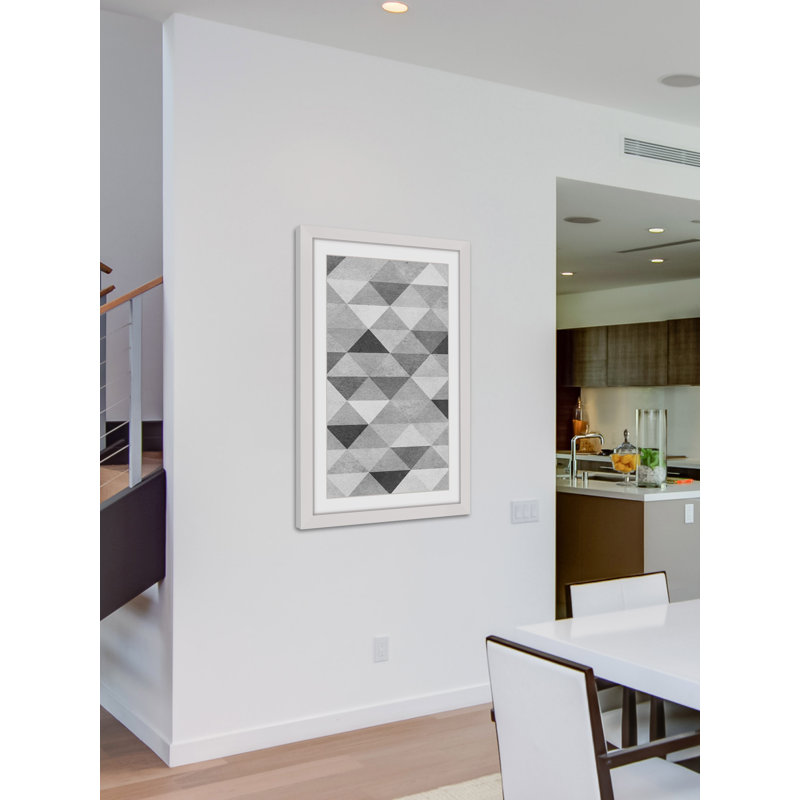 « chromatiques », cadre photo, impression sur papier, H 36 po x l 24 po x P 1,5 po, Cadre blanc