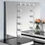 Ensemble de meuble-lavabo à miroir de style contemporain avec lumières DEL et tiroirs de rangement de style contemporain