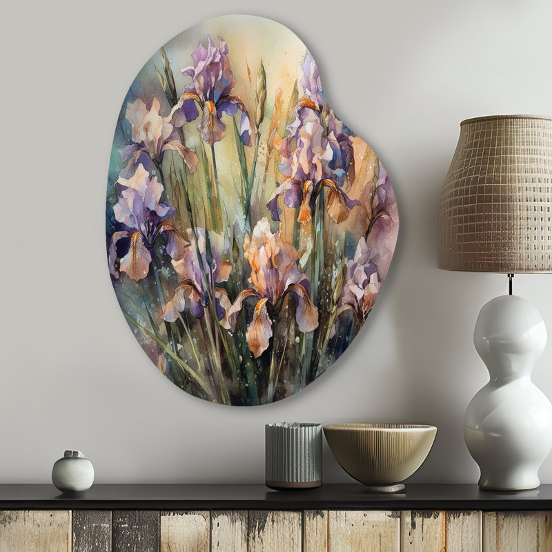 Art mural asymétrique en métal Gehring, H 30 po x l 22 po