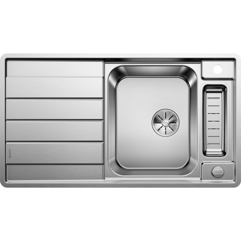 Axial III 91.5 x 51cm Inset Kitchen Sink with Overflow