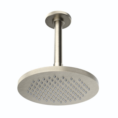 Rainstone Rainshower Head - Industrial, Knurled