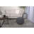 Bordeaux  Knitted Cotton Round Pouf, Gray-236087288