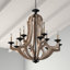 Arpin 12 - Light Dimmable Empire Chandelier