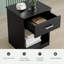 Ignacio 23.6" H Wood Nightstand with Drawer-37835164-18319698