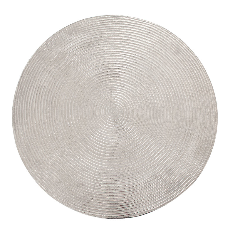 Liptak End Table, Silver