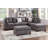 Upholstered L-Shaped Sectional Reversible-571729552