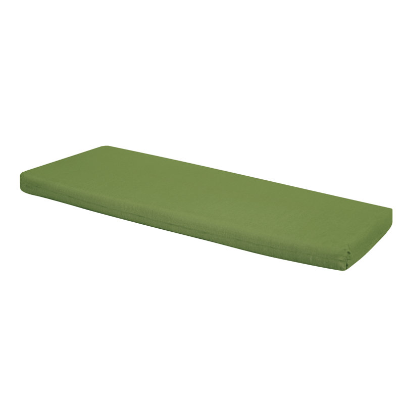 Sunbrella® Bench Cushion, Spectrum Cilantro Sunbrella® Plainweave