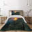 Forest Coastal Polyester Coverlet-1563014882