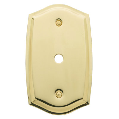 Colonial 1-Gang Coax Wall Plate