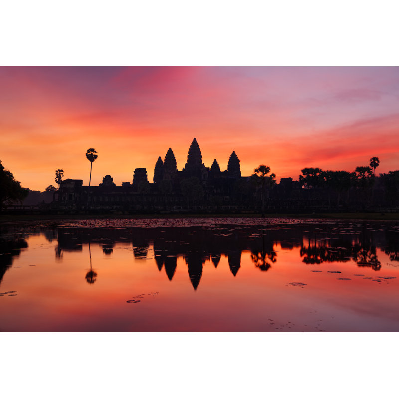 Angkor Wat In Cambodia by Beboy_ltd - Wrapped Canvas Print, 30cm H x 46cm W