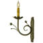 Lynda 1 - Light Candle Wall Light