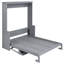Grand lit avec tablette grise Space