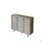 Storage Cabinet With Three Doors,Wood Sideboard Buffet Storage With Adjustable Shelf-1574616746