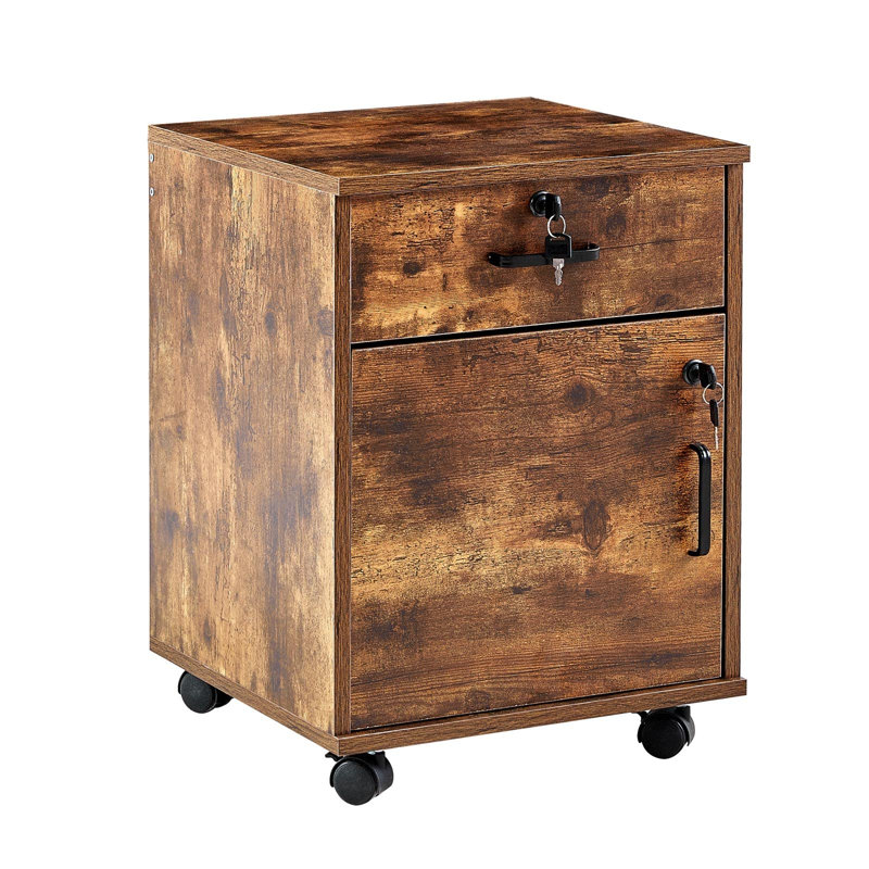 Danby 40cm Wide 1 -Drawer File Cabinet, Brown