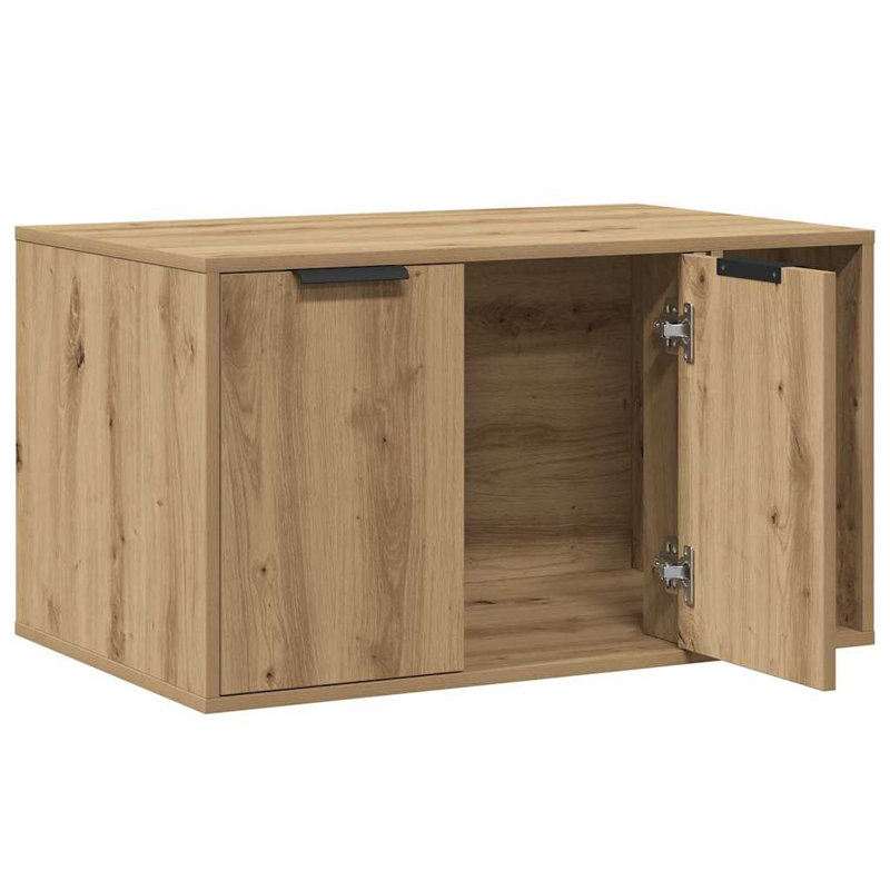 Engineered Wood Stocking Holder, Artisian oak