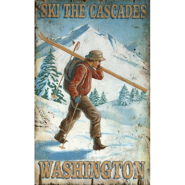 Cross Country Ski Thermometer Poster for Sale by carlstad