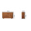Naplate 135cm W 6 - Drawer Chest of Drawers