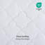 Protège-matelas matelassé en coton percale blanc matelassé-20870040