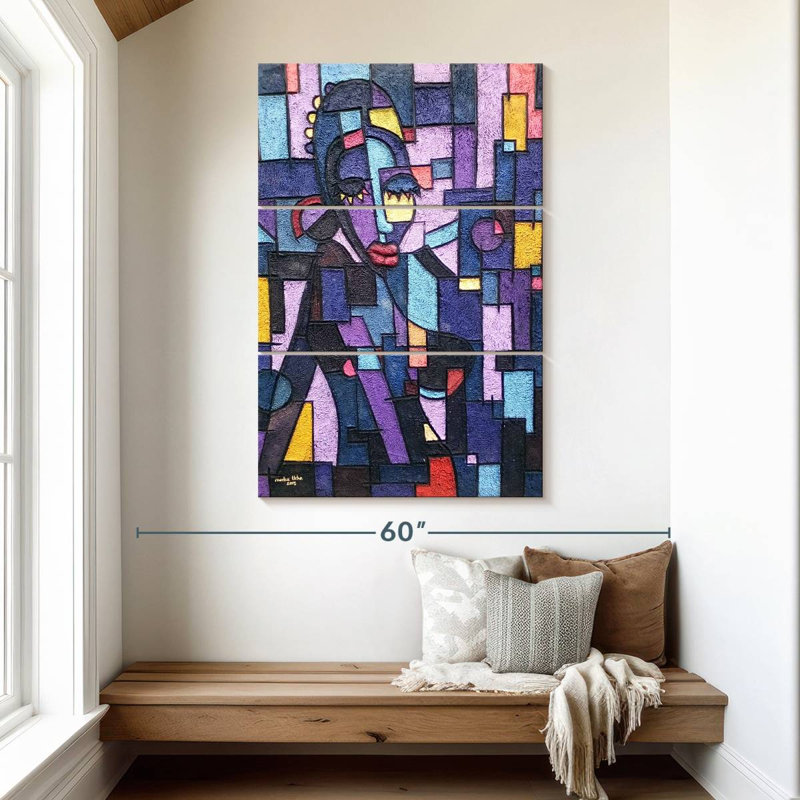 Leisha Evening Neutral, 50" H x 32" W