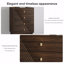 Commode 4 tiroirs, commode garde-robe moderne, armoire de rangement en bois (commode), armoire de rangement (commode)