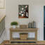 Impression sur toile encadrée, "The Coffee Loves Whippet" par Mowzu-959799236