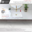 STYLISH Ritzy 20-3/8"L White Rectangular Undermount Bathroom Sink