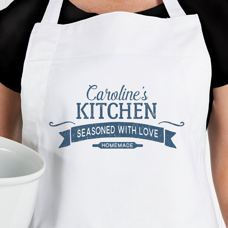 Solid Color Linen Bib Apron, Yes