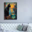 «Black Cat And Goldfish 1» par Momart, art mural sur toile-1757184437
