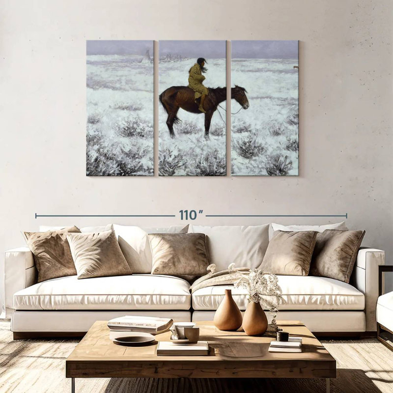 Lelar The Herd Boy, 48" H x 74" W