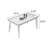 Black Walnut Color Rectangular Solid Wood Dining Table-1652835690