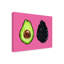 Avocat sur rose sur toile par Alice Straker-2079104228