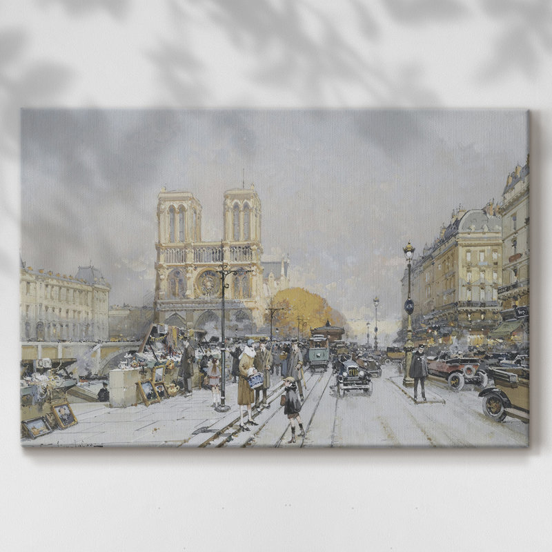 Paysages rétro-Cccxxxviii - Cavas enveloppés de galerie, 32 x 48