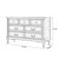Armoire d'appoint en bois massif cerisier profond-577209062