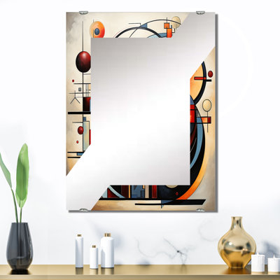 CLEIN - Miroir mural abstrait grand MIR131770