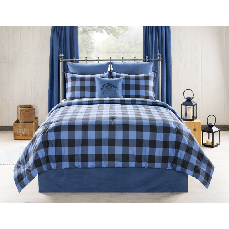 Cotton Plaid Comforter
