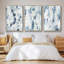 Sea Silk I, ensemble de 3 toiles encadrées sur toile-97710733-97710739