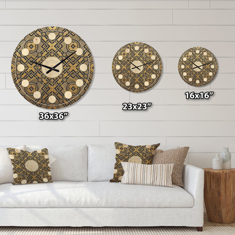 Horloge murale Luxury Geometrics XX, Petit