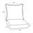 Arden Selections Oceantex Outdoor Lounge Chair 6" Cushion-110005712