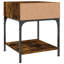 Ahniya 40cm W Manufactured Wood Bedside Table-1165390264-1174213539