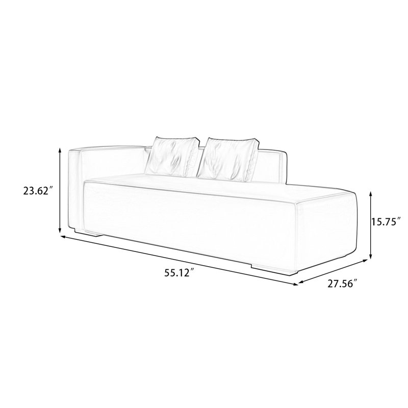 Upholstered Bench, Beige