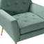 Fauteuil capitonné de 30,59 po de largeur