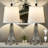 Khrysten 24" Modern Table Lamp Paris Tower Base with 3-Color Temperature Bedside Table Lamp (Bulbs Included)-1066695175