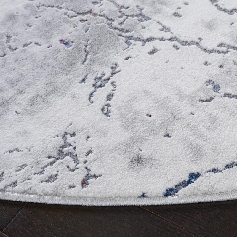 Tapis abstrait Craft Performance, Rond 6 pi 7 po