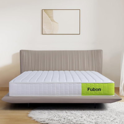 Fubon Hybrid Mattress In A Box, Individually Pocket Innerspring Medium Firm For Motion Isolation