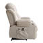 Fauteuil inclinable Velvet Power Lift avec chaleur et massage pour le salon