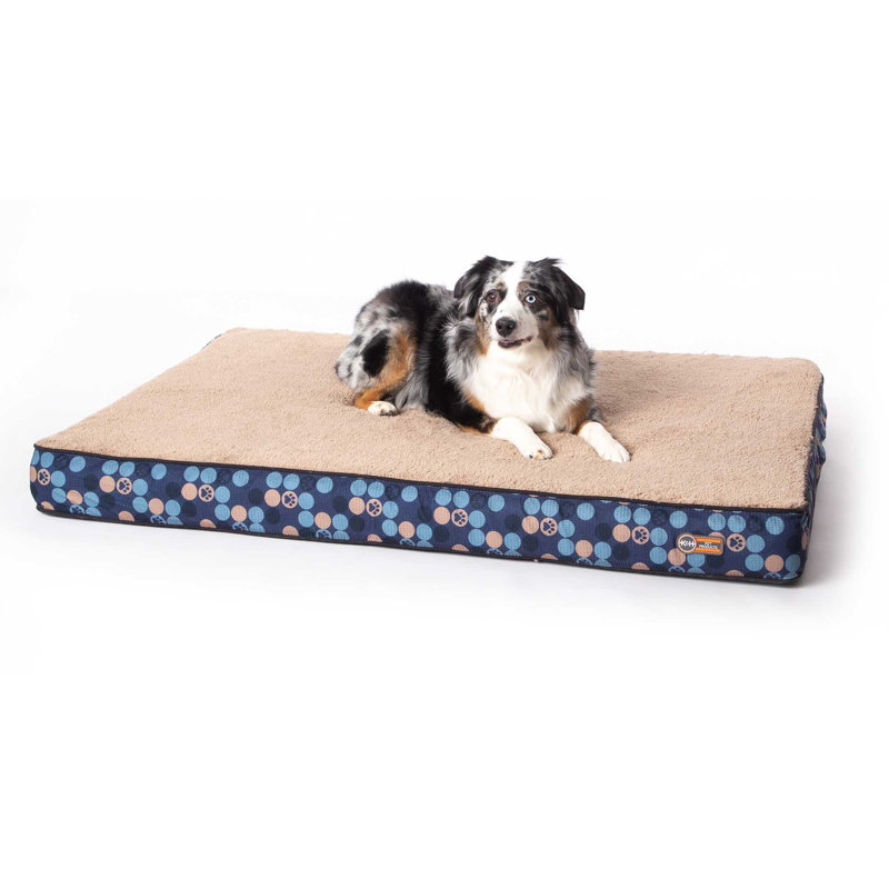 Lit orthopédique pour chien Superior, Bleu marine, Grand