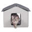 Abri pour chat pliant chauffant pour chat